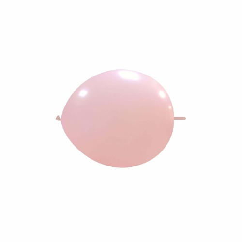 Superior Light Pink 6" Linking Balloons 100Ct