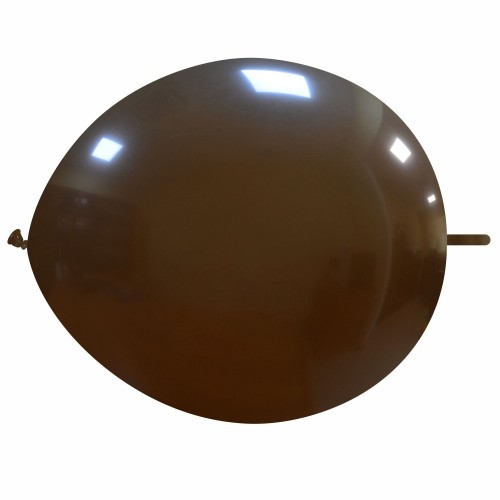 Superior 12" Brown Linking Balloon 50Ct