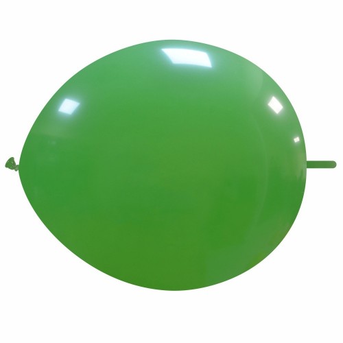 Superior 12" Green Linking Balloon 50Ct