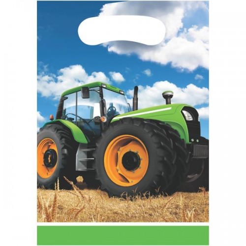Tractor Time Loot Bags 8CT