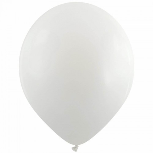 Cattex Fashion 16" White Latex Balloons 50ct