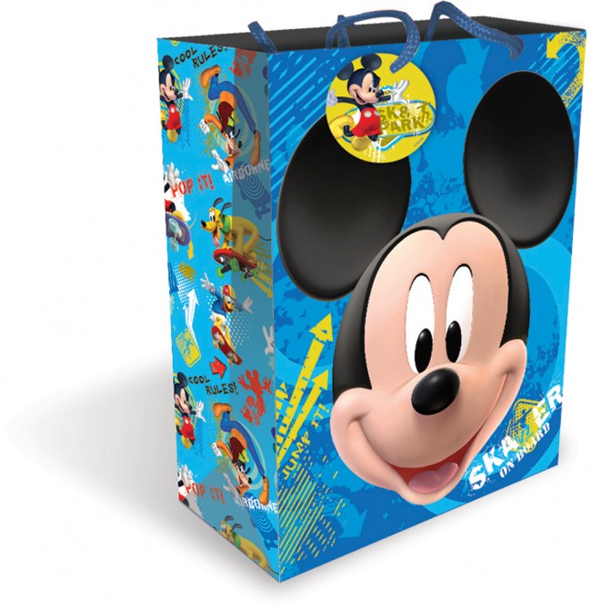 Gift BAG LARGE MICKEY MOUSE (6 gift bags ,1.19 each )