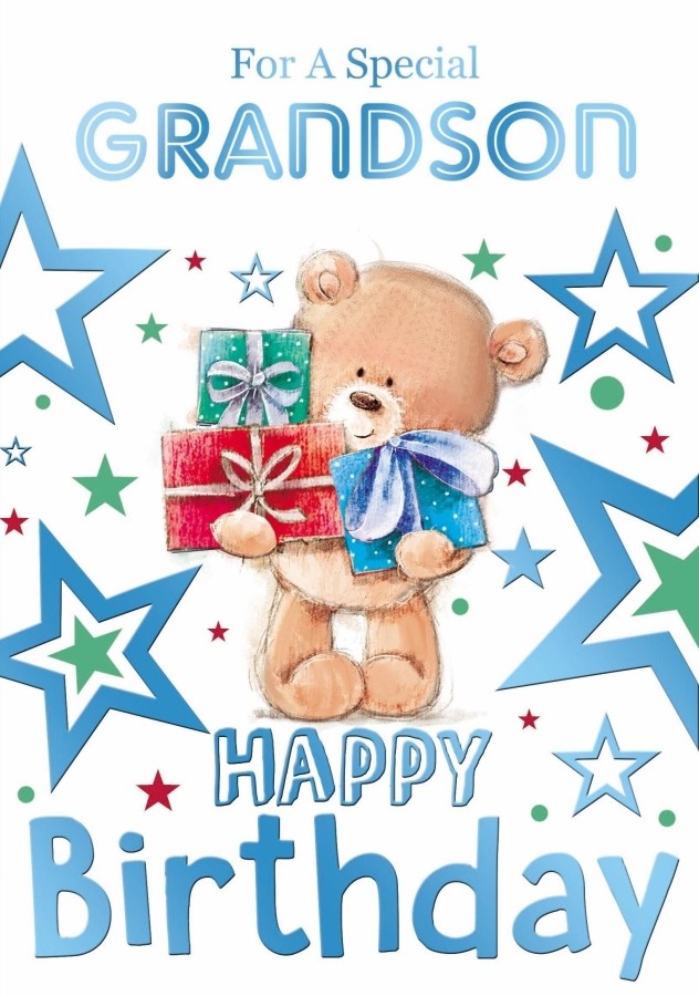 Happy Birthday - Grandson - Pack Of 12 Partystore Systems