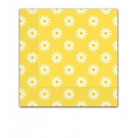 Shinny Daisies 3-ply Paper Napkins 33X33cm 20ct