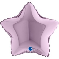 9" Star Foil Balloons Lilac Pack of 5 GRABO
