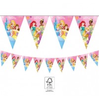 Disney Princess Live Your Story Paper Triangle Flag Banner 1ct
