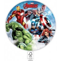 Marvel Avengers 23cm Paper Plate 8ct