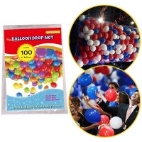 Balloon Drop Net 100 - 2.5m x 1m