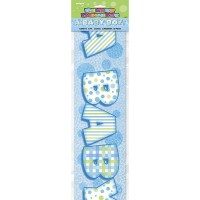 A Baby Boy Prismatic Banner - 12Ft.