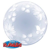 Butterflies & Flowers 20" Deco Bubble
