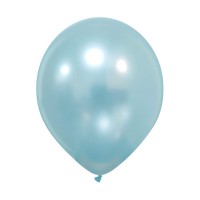 Superior 11" Metallic Pro Soft Blue Latex Balloons 100ct