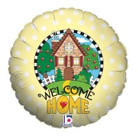 Welcome Home  18" Foil Balloon