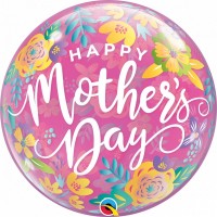 Colourful Floral Mother's Day 22" Bubble