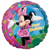 Happy Birthday - Minnie Mouse - 18" foil balloon