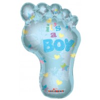 Baby Boy Footprint Shape (36inch)