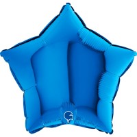 Star 18" Blue Foil Balloon GRABO