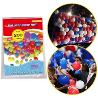200 pce Balloon Drop Net