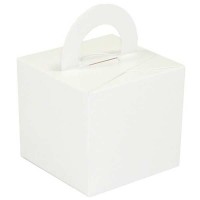 White Balloon Weight / Gift Box 10CT