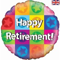 Happy Retirement 18" foil Balloon 