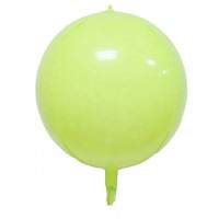 Lime Green Macaroon 22" 4D Foil Balloon (Unpackaged)