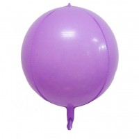 Purple Macaroon 22" 4D Foil Balloon (Unpackaged)