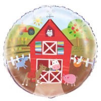 Farm Animals 18" Foil Balloon (unpackaged)