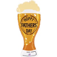 Hoppy Father's Day Beer 39" Supershape Foil Balloon