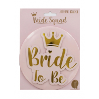 Bride To Be Badge 1ct