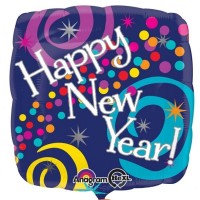 Happy New Year - 18" Foil Balloon