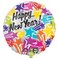 Happy New Year - 18" Foil Balloon