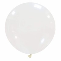 32" Clear Latex Balloon 1ct