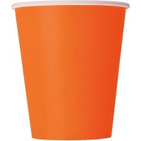 Pumpkin Orange 9oz. Cups 14 CT.