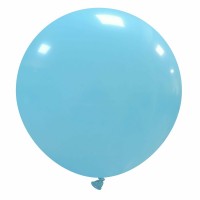 32" Sky Blue Latex Balloon 1ct