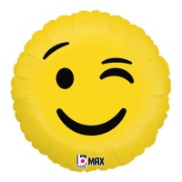 Emoji Wink 18" Foil Balloon 