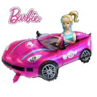 Barbie Car 33" Foil Balloon Unpackaged