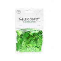 Table Confetti Green Christmas Trees – 14 Grams