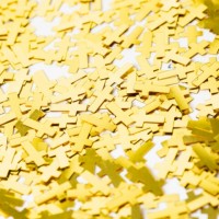 Table Confetti Gold Cross – 14 Grams