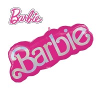 Barbie Banner 28" Foil Balloon Unpackaged