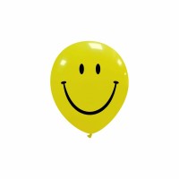 Smiley Face 5" Latex Balloons 100ct