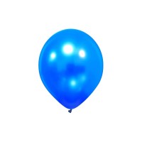 Superior 5" Metallic Pro Vivid Blue Latex Balloons 100ct