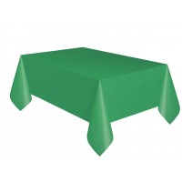 Emerald Green Plastic Tablecovers 54