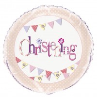 Christening Pink - 18" Foil Balloon