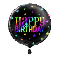 Rainbow Happy Birthday 18" Foil Balloon