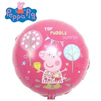 Top Puddle Jumper Peppa Pig 18" Foil Balloon Unpackaged