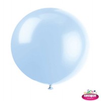 36" Cool Blue Premium Balloon - Bag of 6