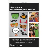 Trick Or Treat Photo Booth Props 10CT.