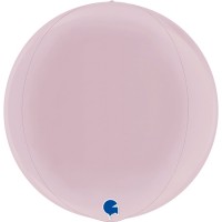 Globe 15" Pastel Pink 4D - Globe