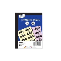 Raffle Tickets 1-500 Box of 12