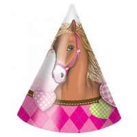 Sweet Horses Party Hats 6ct