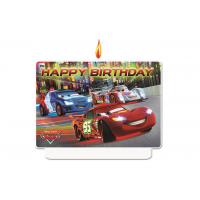 Cars Happy Birthday Candle